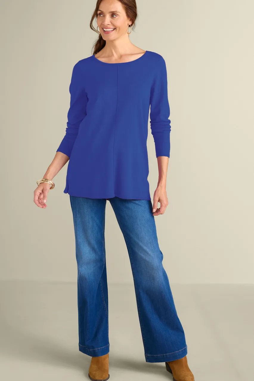 Soft Surroundings Tiana Sweater Tunic- Tops|Sweaters & Cardigans