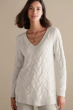 Soft Surroundings Trina Chenille Sweater- Tops|Sweaters & Cardigans
