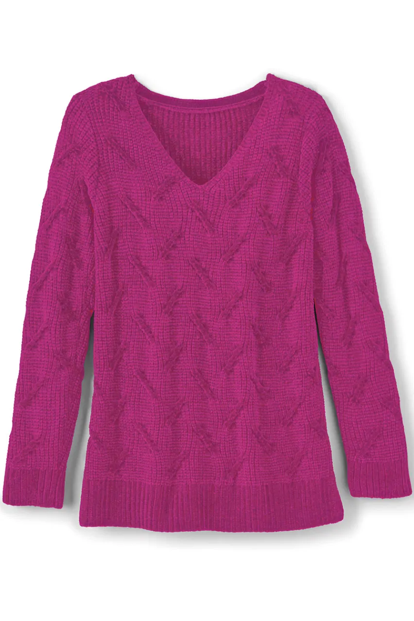 Soft Surroundings Trina Chenille Sweater- Tops|Sweaters & Cardigans