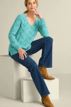 Soft Surroundings Trina Chenille Sweater- Tops|Sweaters & Cardigans