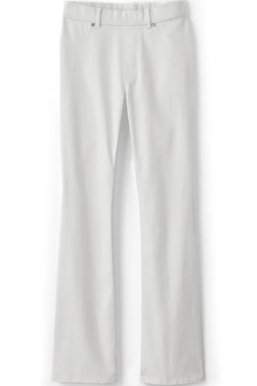 Soft Surroundings Ultimate Denim Pull-On Bootcut Jeans- Jeans