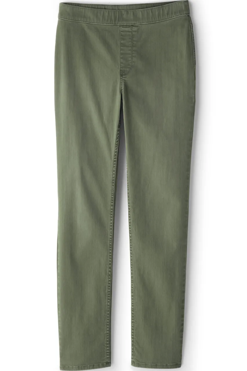 Soft Surroundings Ultimate Denim Pull-On Slim Leg Jeans- Jeans