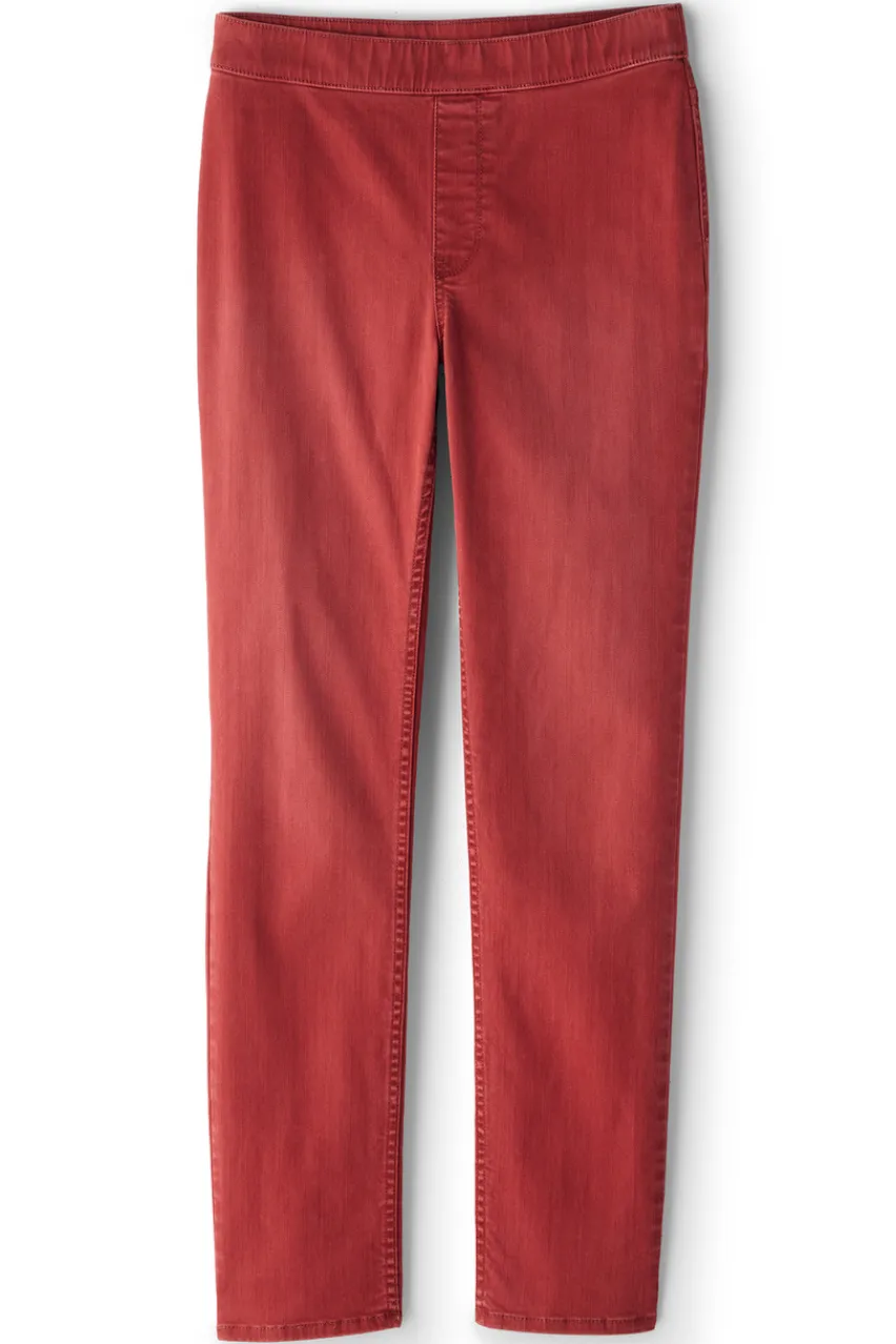Soft Surroundings Ultimate Denim Pull-On Slim Leg Jeans- Jeans