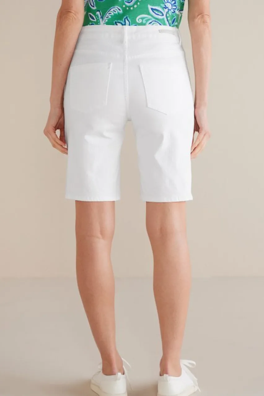 Soft Surroundings Ultimate Denim Slim Leg Shorts- Jeans|Pants