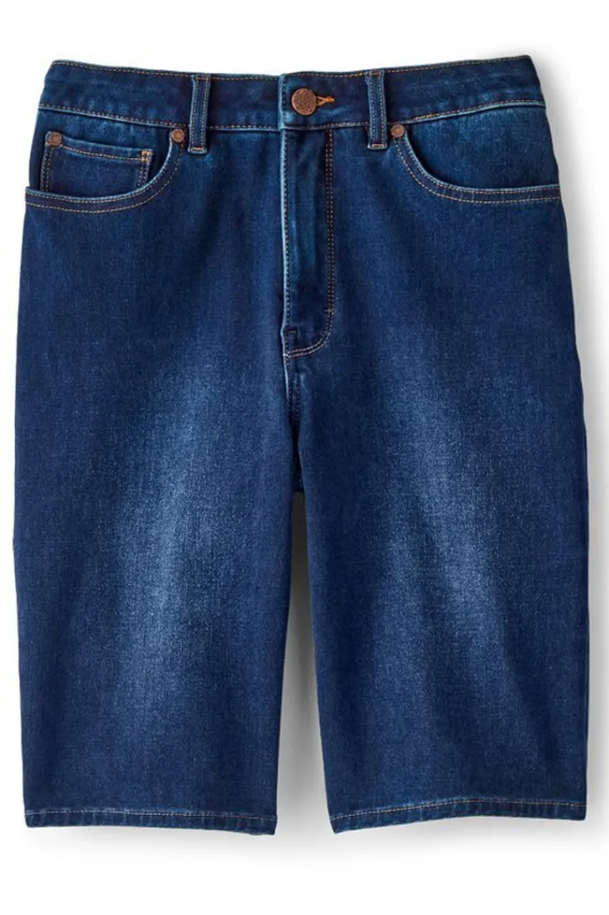 Soft Surroundings Ultimate Denim Slim Leg Shorts- Jeans|Pants