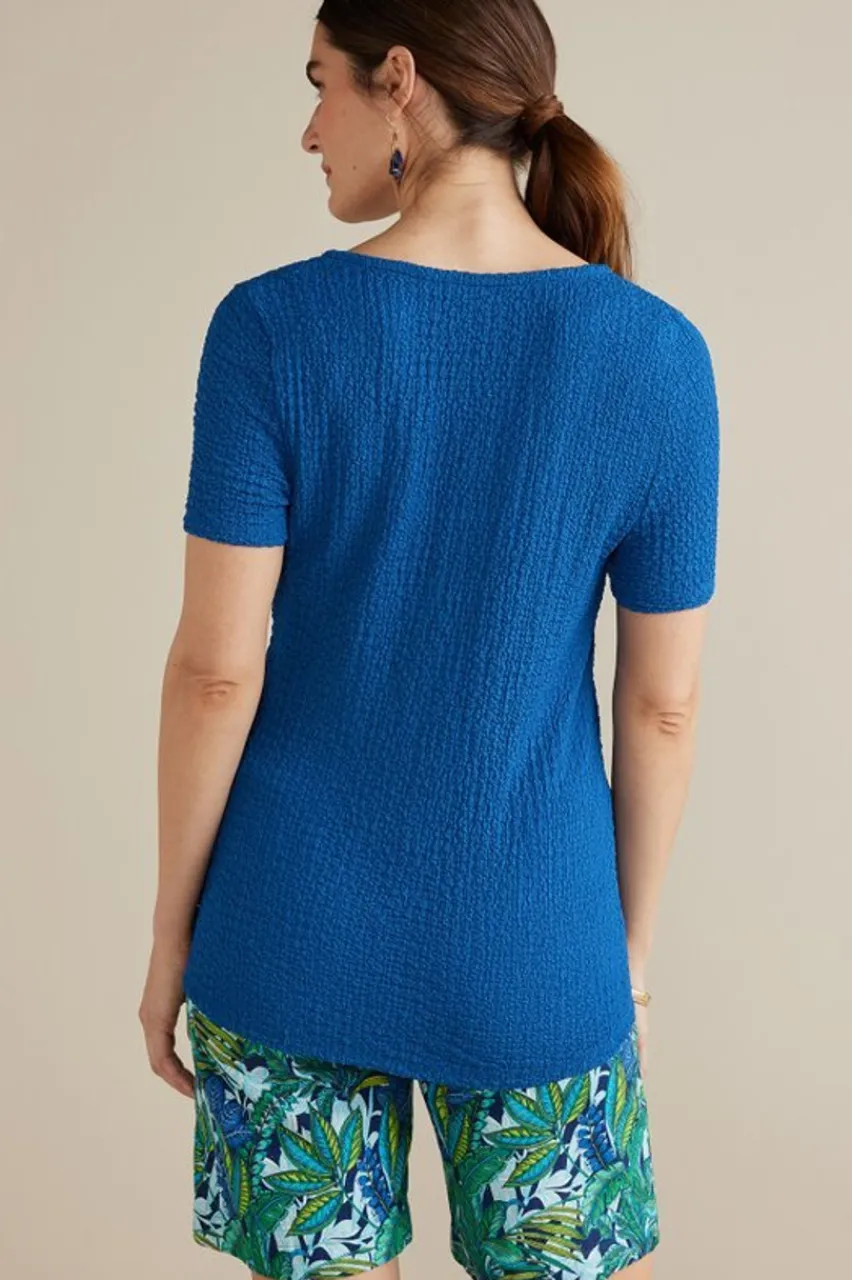 Soft Surroundings Ursula Knit Tee- Tops