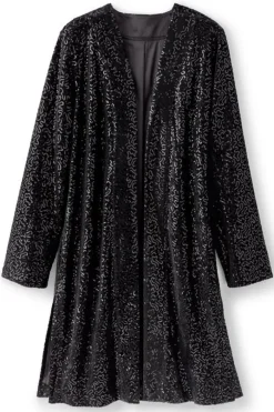 Soft Surroundings Valetta Sequin Topper- Toppers|Jackets & Coats