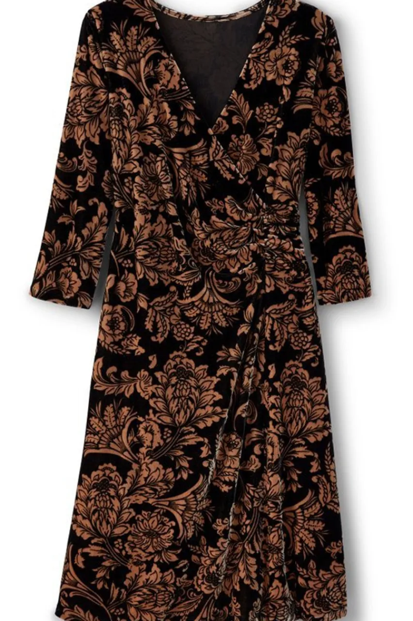Soft Surroundings Velvet Hyannis Dress- Dresses