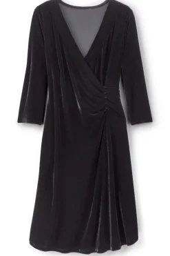 Soft Surroundings Velvet Hyannis Dress- Dresses