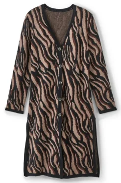 Soft Surroundings Veronica Jacquard Cardigan- Sweaters & Cardigans