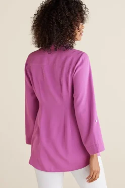 Soft Surroundings Washed Tencel™ Tunic- Tops|Tunics & Leggings
