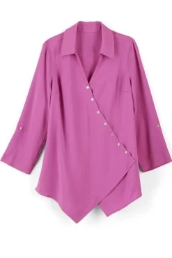 Soft Surroundings Washed Tencel™ Tunic- Tops|Tunics & Leggings