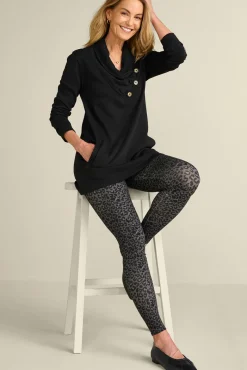 Soft Surroundings Westminster Tunic Sweatshirt- Tops|Tunics & Leggings