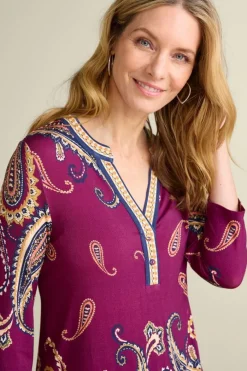 Soft Surroundings Zennia Printed Tunic- Tops