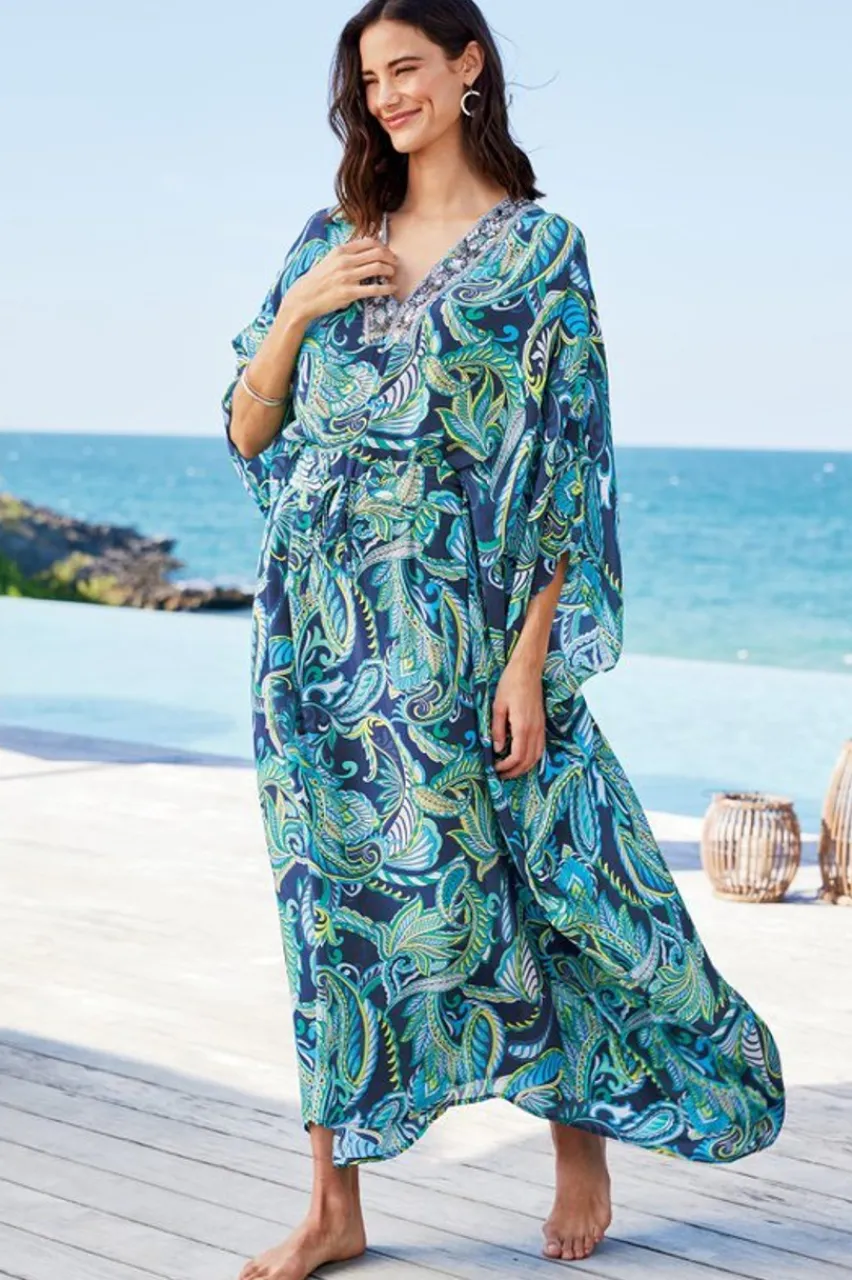 Soft Surroundings Zorica Caftan- Dresses